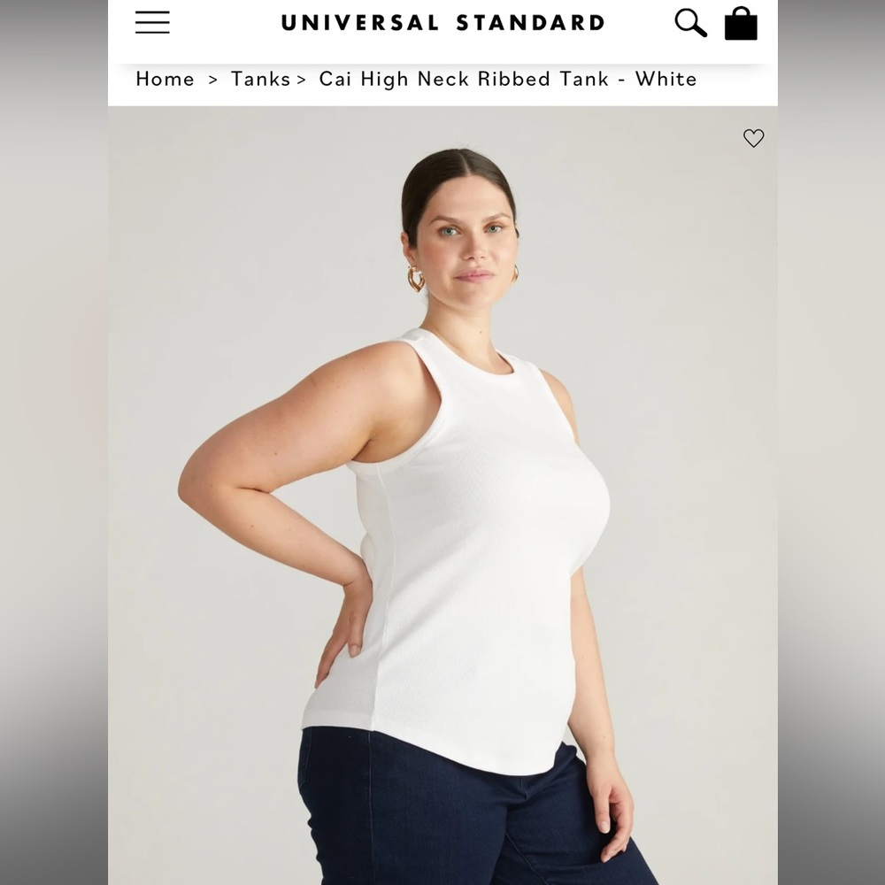 NWT Universal Standard Ribbed Tank